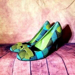 Amanda Smith Beau plaid shoes